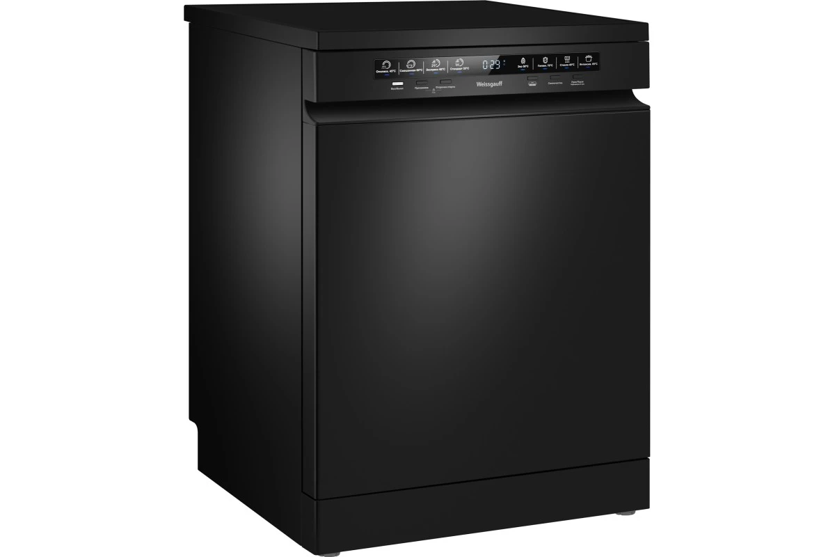 Посудомоечная машина Weissgauff DW 6038 D Dual Wash Black