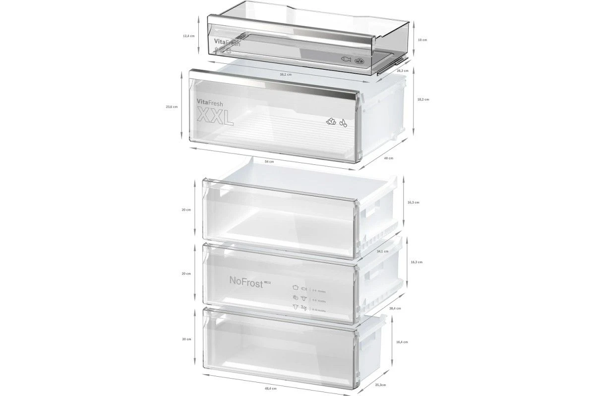 Двухкамерный холодильник Bosch KGN49LBCF