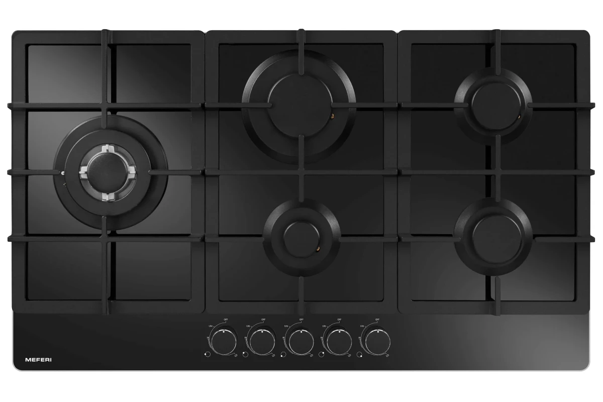 Варочная панель газовая MEFERI MGH905BK GLASS ULTRA