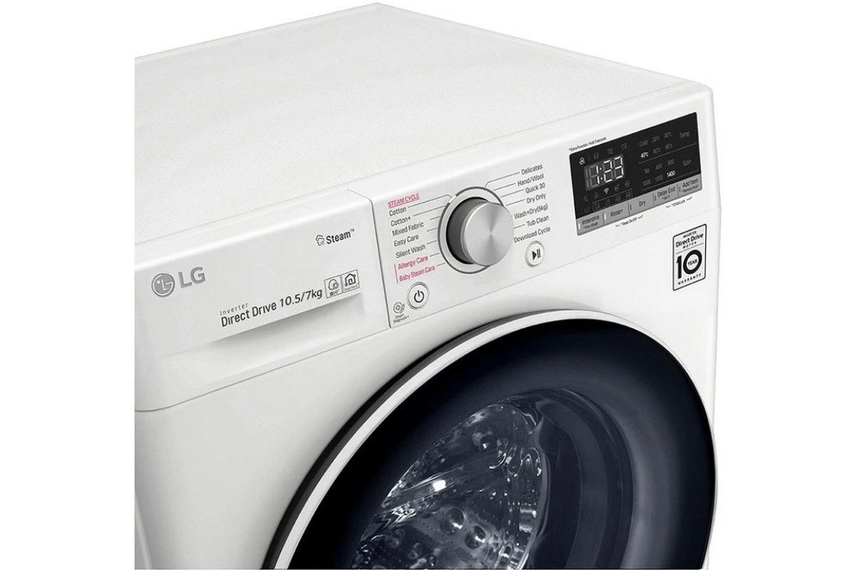 Стиральная машина с сушкой LG F4V5RGP0W