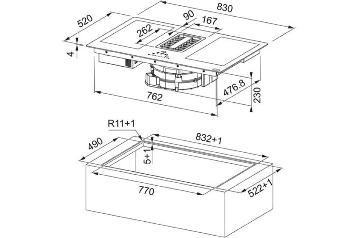 Варочная панель Franke FMA 839 HI 340.0595.364