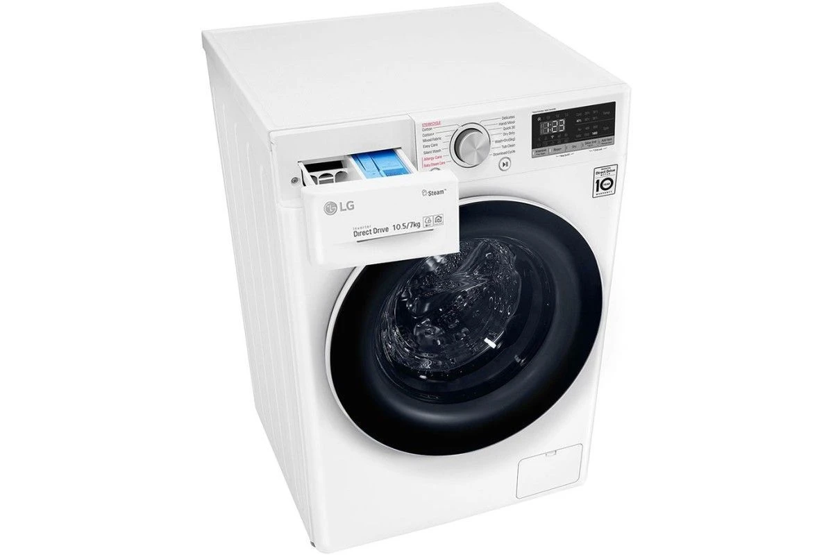 Стиральная машина с сушкой LG F4V5RGP0W