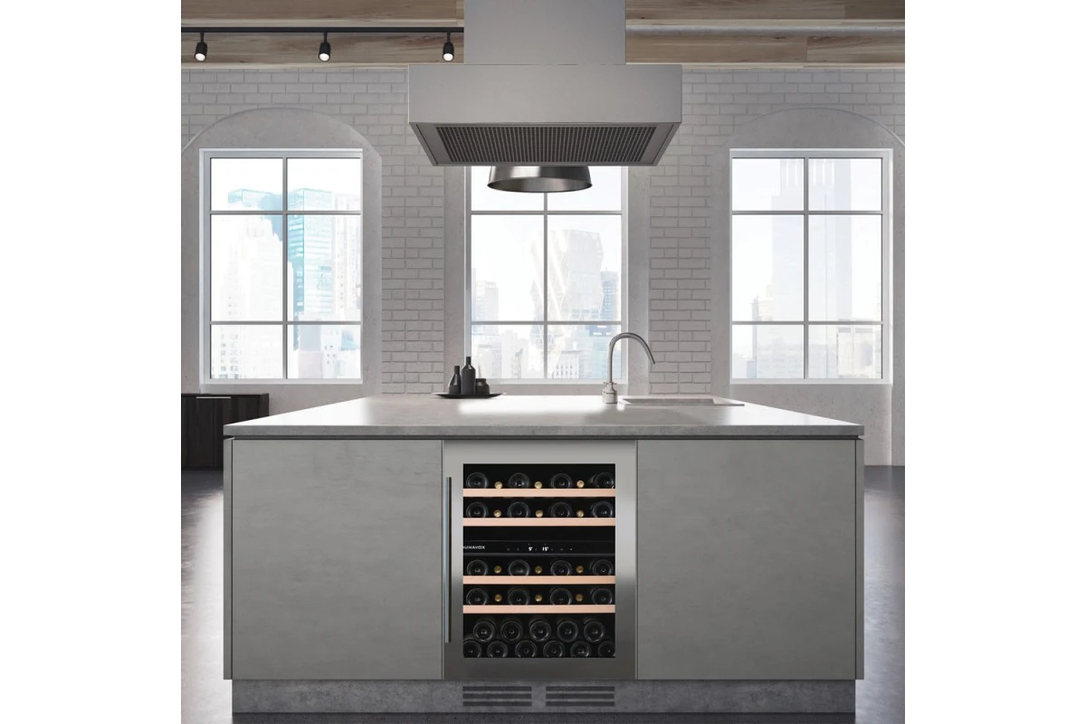 Винный шкаф Dunavox DAU-46.146DW