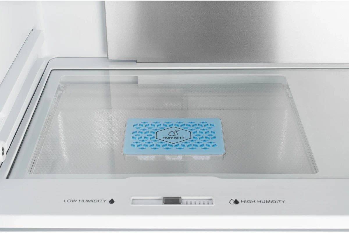 Отдельностоящий холодильник с инвертором Weissgauff WCD 510 Built-in Inverter NoFrost Black Glass