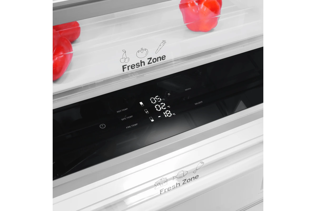 Встраиваемый холодильник Maunfeld MBF212NFW1 Inverter