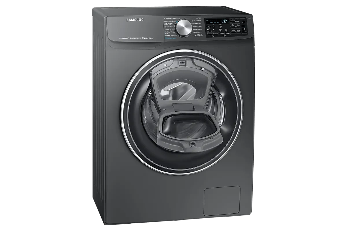 Стиральная машина Samsung WW70R62LVSXDLP (AddWash и Eco Bubble)