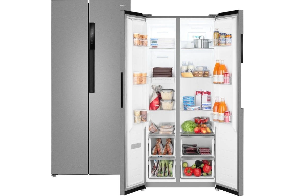 Отдельностоящий холодильник с инвертором Weissgauff WSBS 450 XNF Built-in