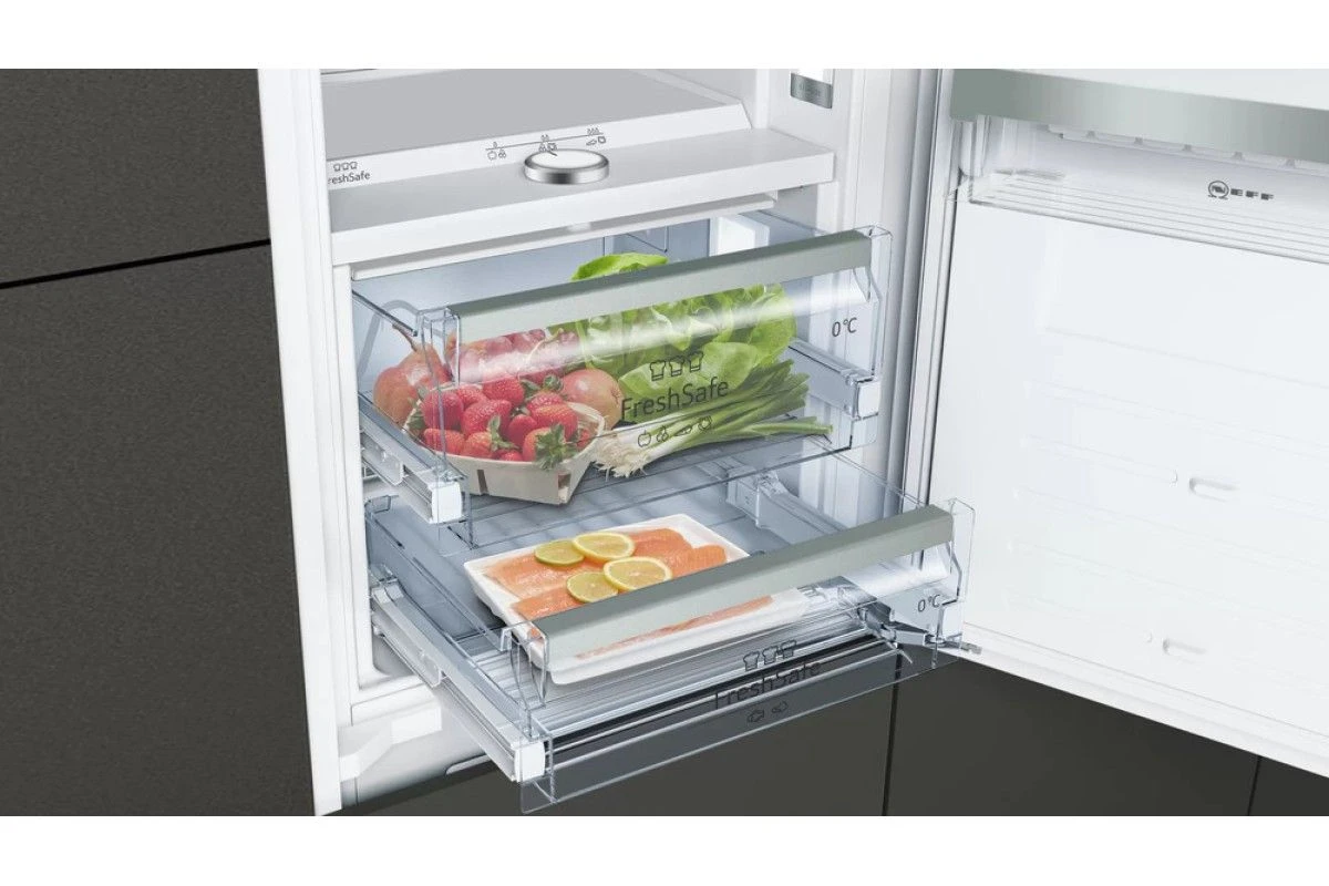Встраиваемая холодильно-морозильная комбинация Neff KI8865DE0