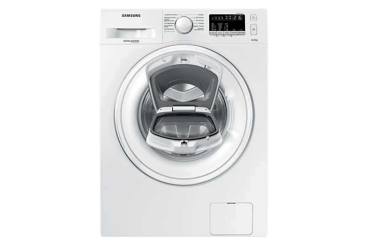 Стиральная машина Samsung WW60K40G08WDLP (AddWash)