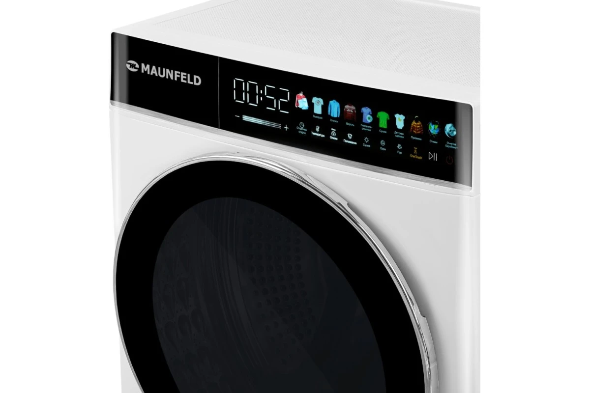 Стиральная машина c сушкой, инвертором и автодозированием Maunfeld MFWD1295WH05