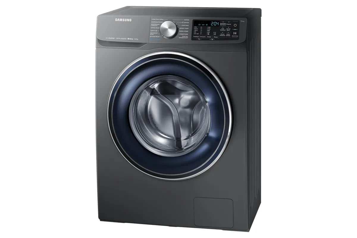 Стиральная машина Samsung WW80R62LVFXDLP (EcoBubble)