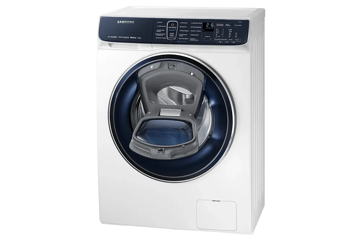 Стиральная машина Samsung WW70R62LATWDLP (AddWash и Eco Bubble)