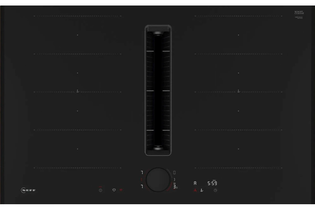 Индукционная варочная панель со встроенной вытяжкой Neff V68YYX4C0