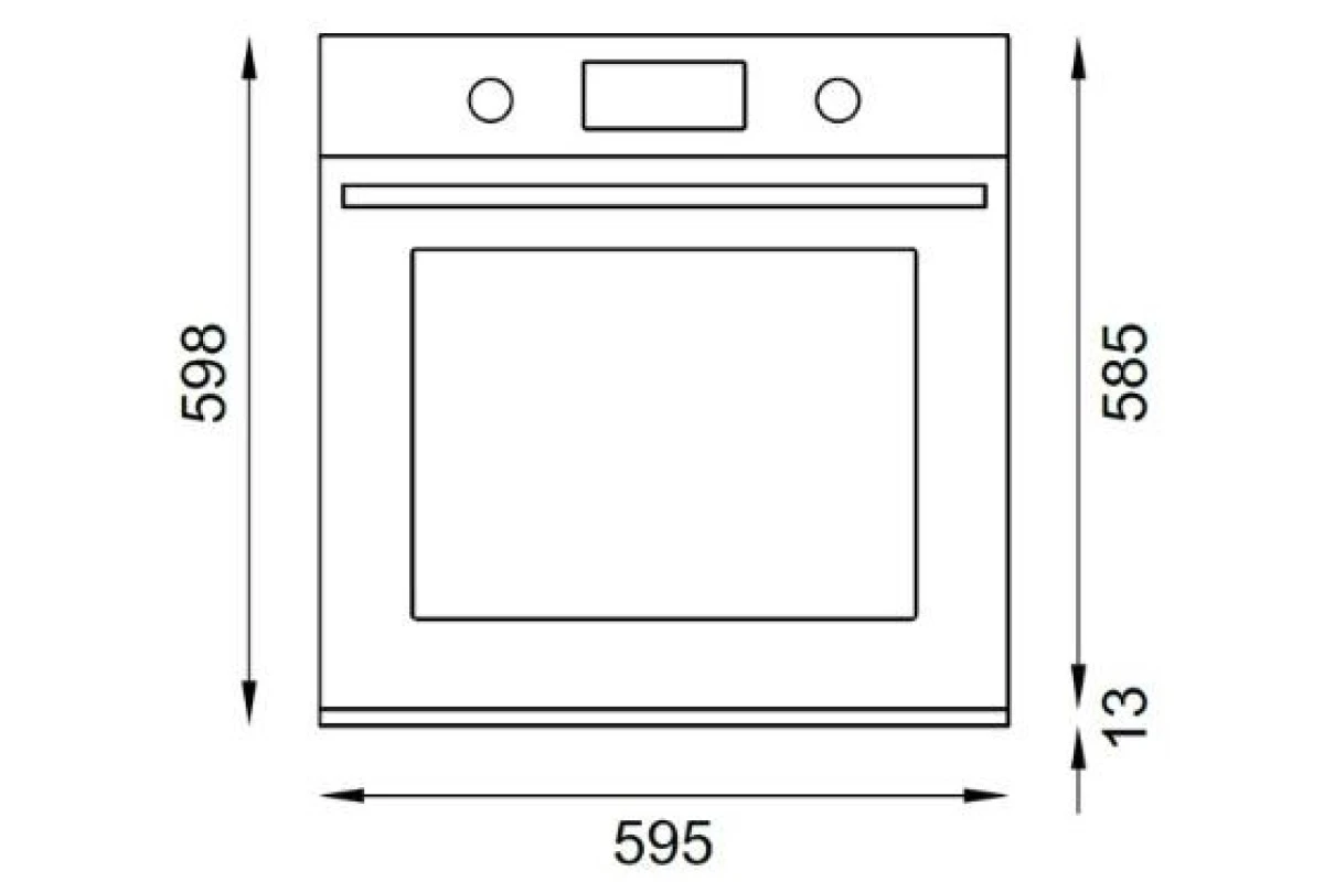 Духовой шкаф с паром Bertazzoni FMOD6117VTB1