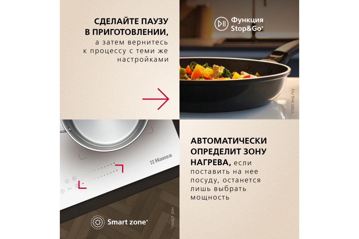 Индукционная варочная панель Hansa PRO CHEF BHIW68600