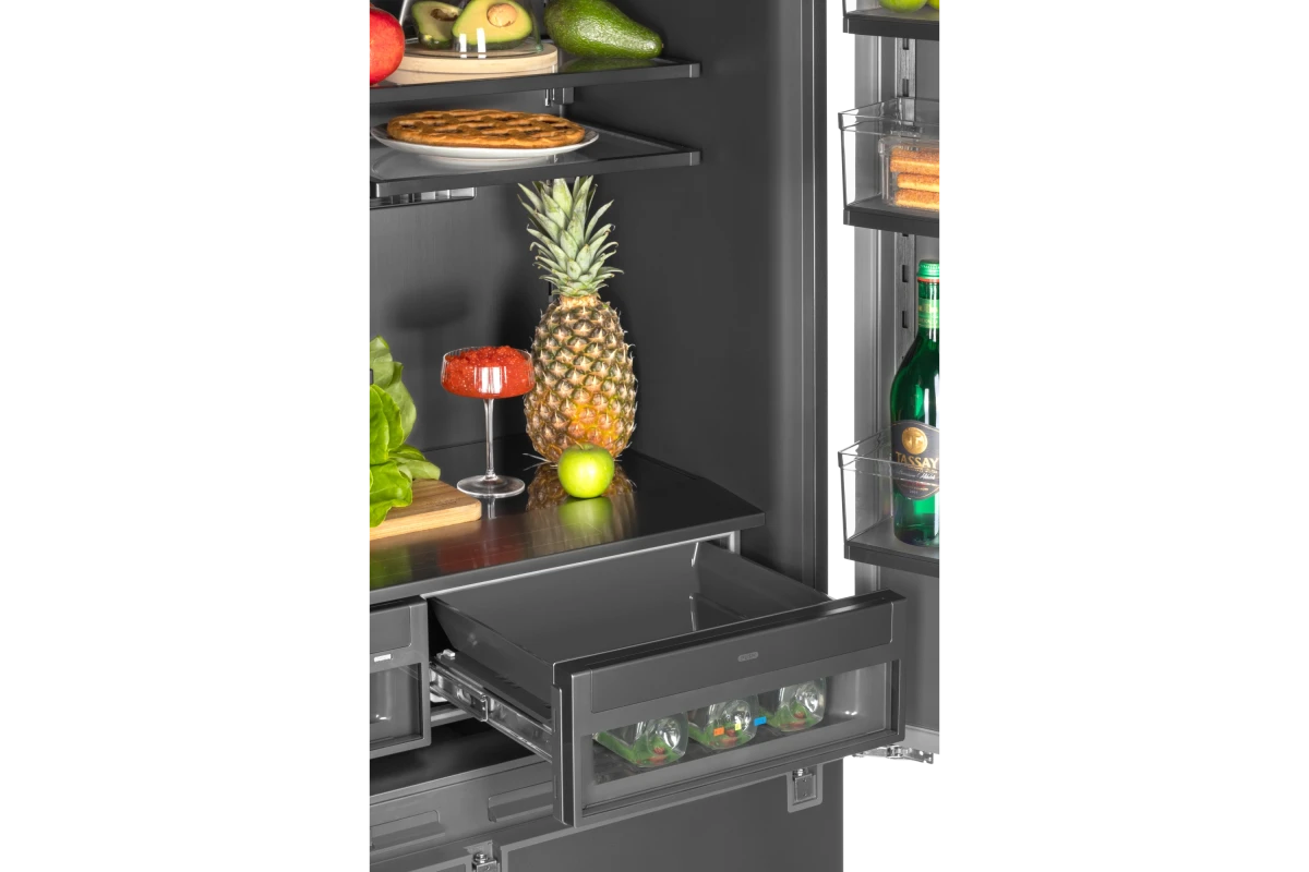 Встраиваемый холодильник Hiberg S-RFQ 800 FB inverter (French door)