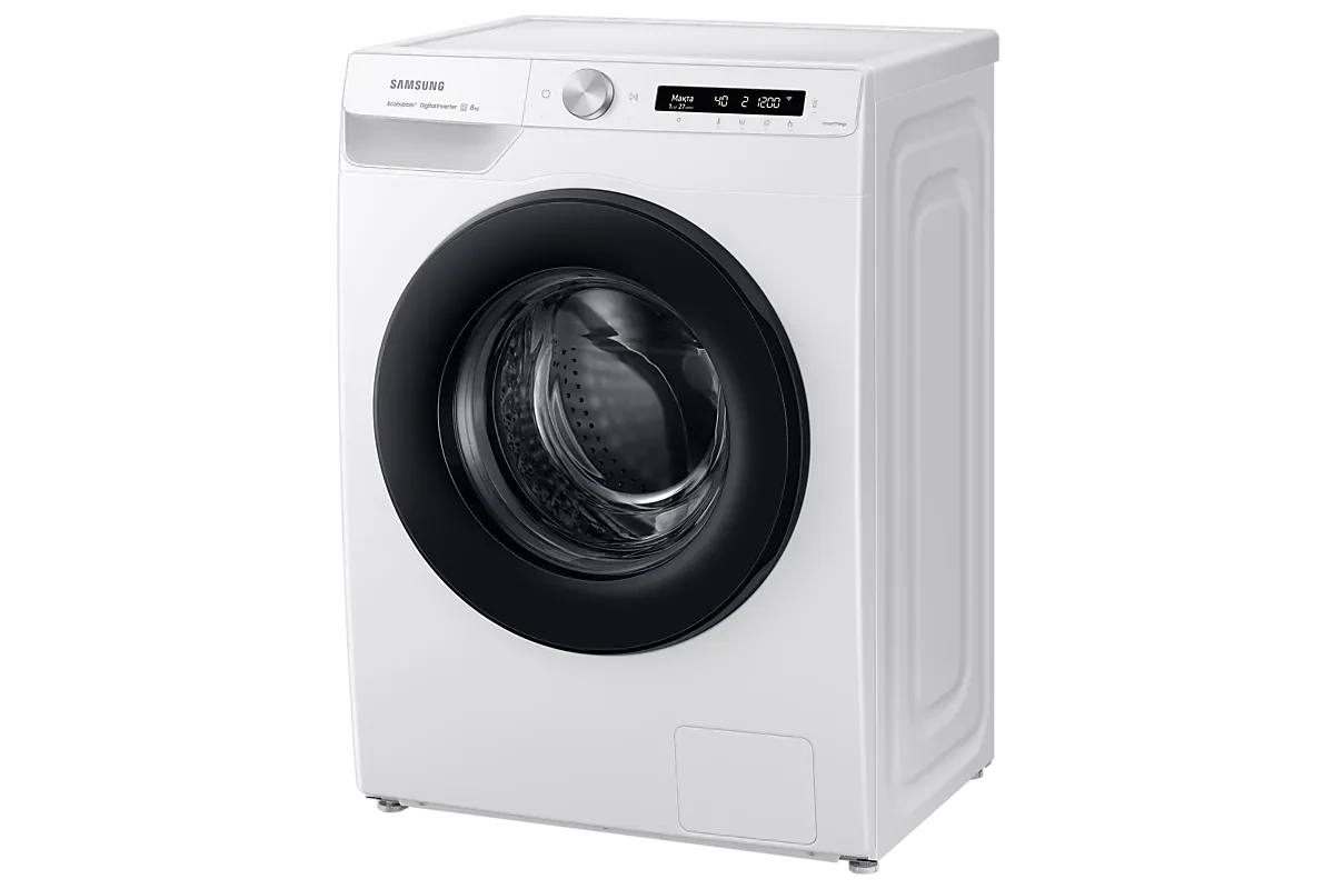 Стиральная машина Samsung WW80A6S24AW/LD (EcoBubble и AI Control)