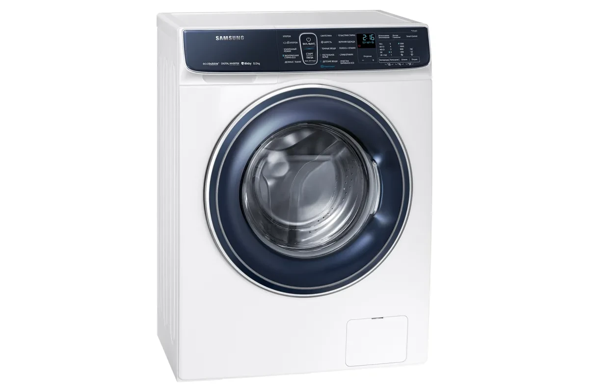 Стиральная машина Samsung WW80R62LAFWDLP (EcoBubble)