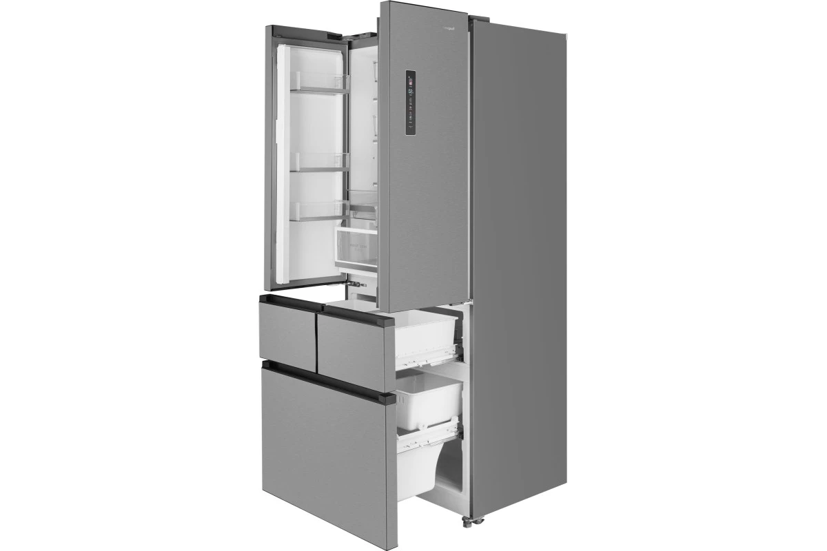 Отдельностоящий холодильник Weissgauff WFD 450 Built-in Inverter NoFrost Inox