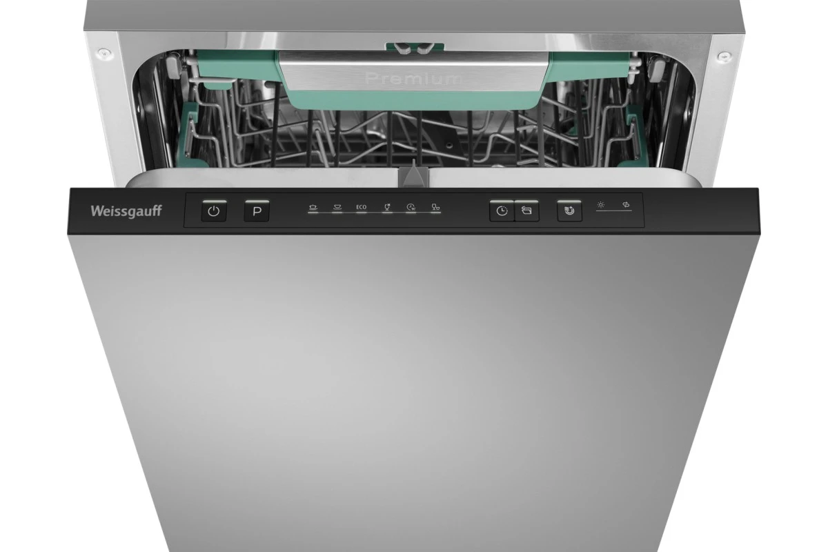 Встраиваемая посудомоечная машина Weissgauff BDW 4536 D Inverter Autoopen Timer Floor