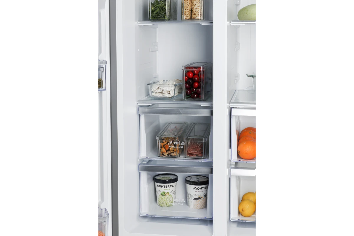 Холодильник Hiberg RFS-650DX NFGW Inverter