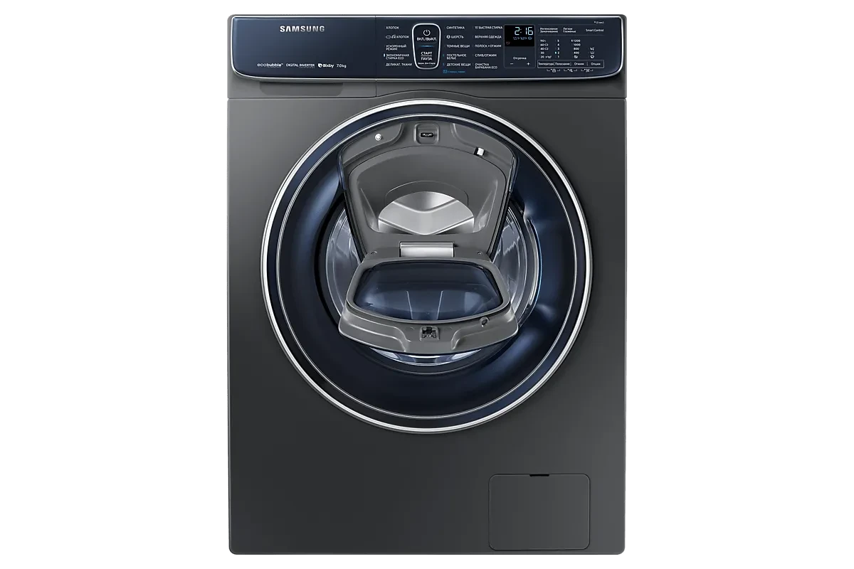 Стиральная машина Samsung WW70R62LATXDLP (AddWash и Eco Bubble)