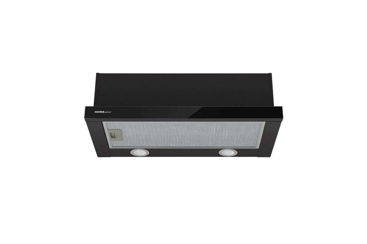 Кухонная вытяжка HOMSair FLAT 60 Glass черный