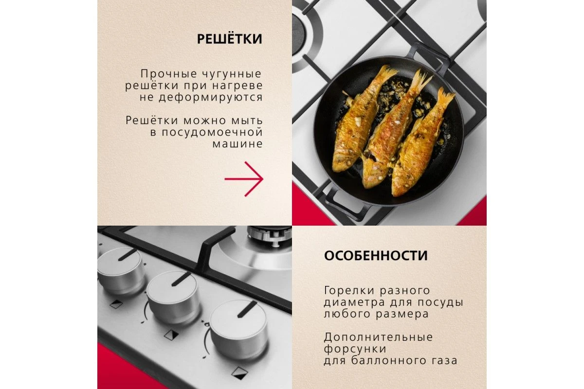 Газовая панель Hansa BHGI610502