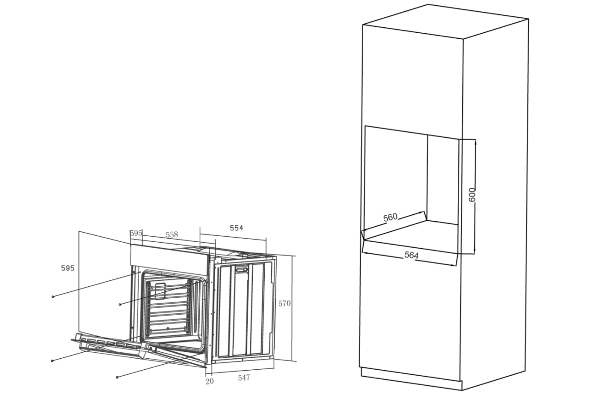 Духовой шкаф Haier HOX-P06HGB