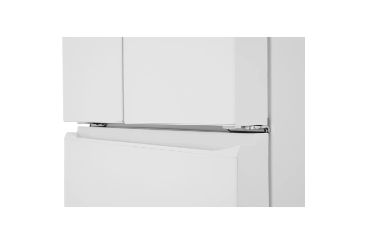 Холодильник French Door ZUGEL ZRFD361W, белое стекло
