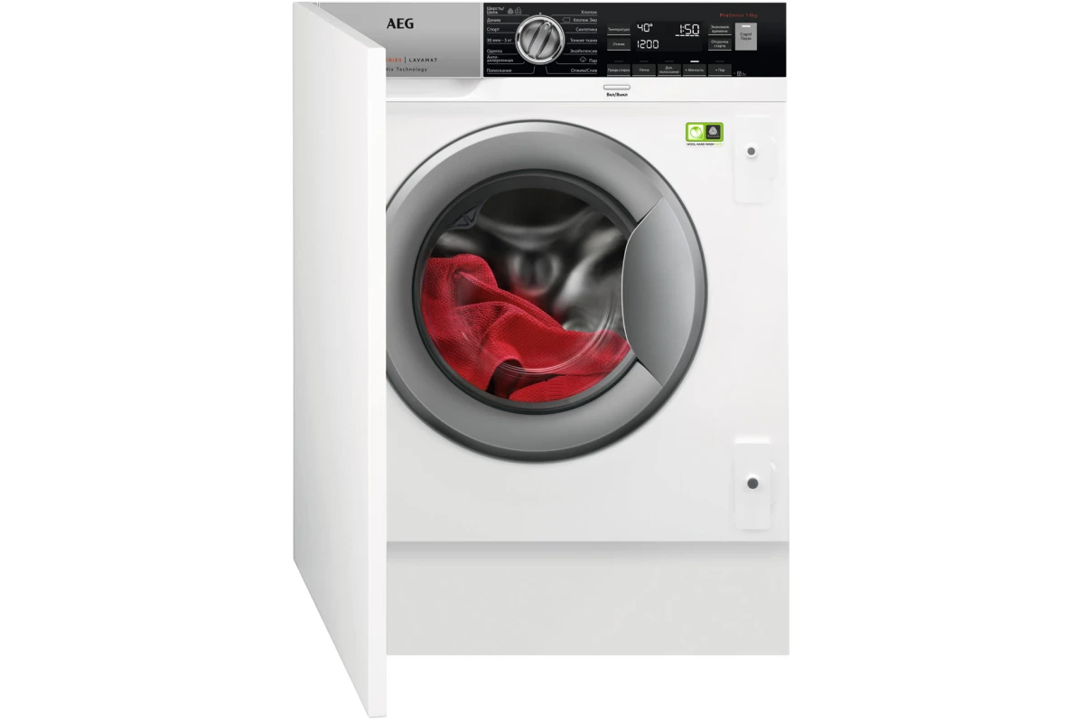 Встраиваемая стиральная машина AEG L8FBE48SRI