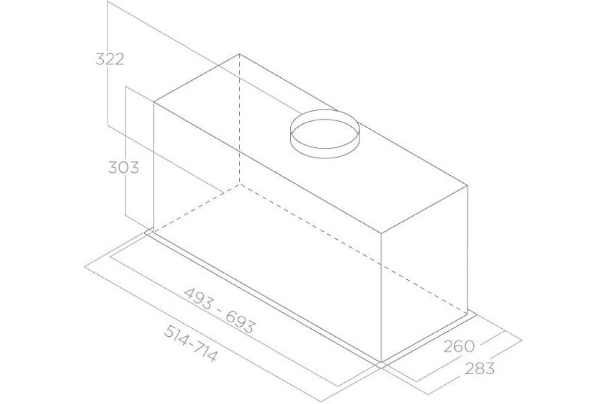 Вытяжка Elica LANE SENSOR IX/A/72