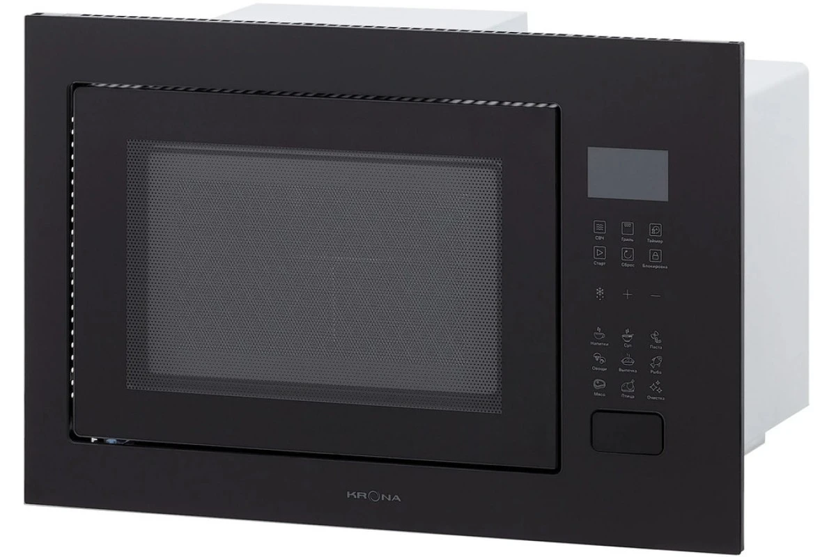Встраиваемая микроволновая печь Krona REIN 60 BL