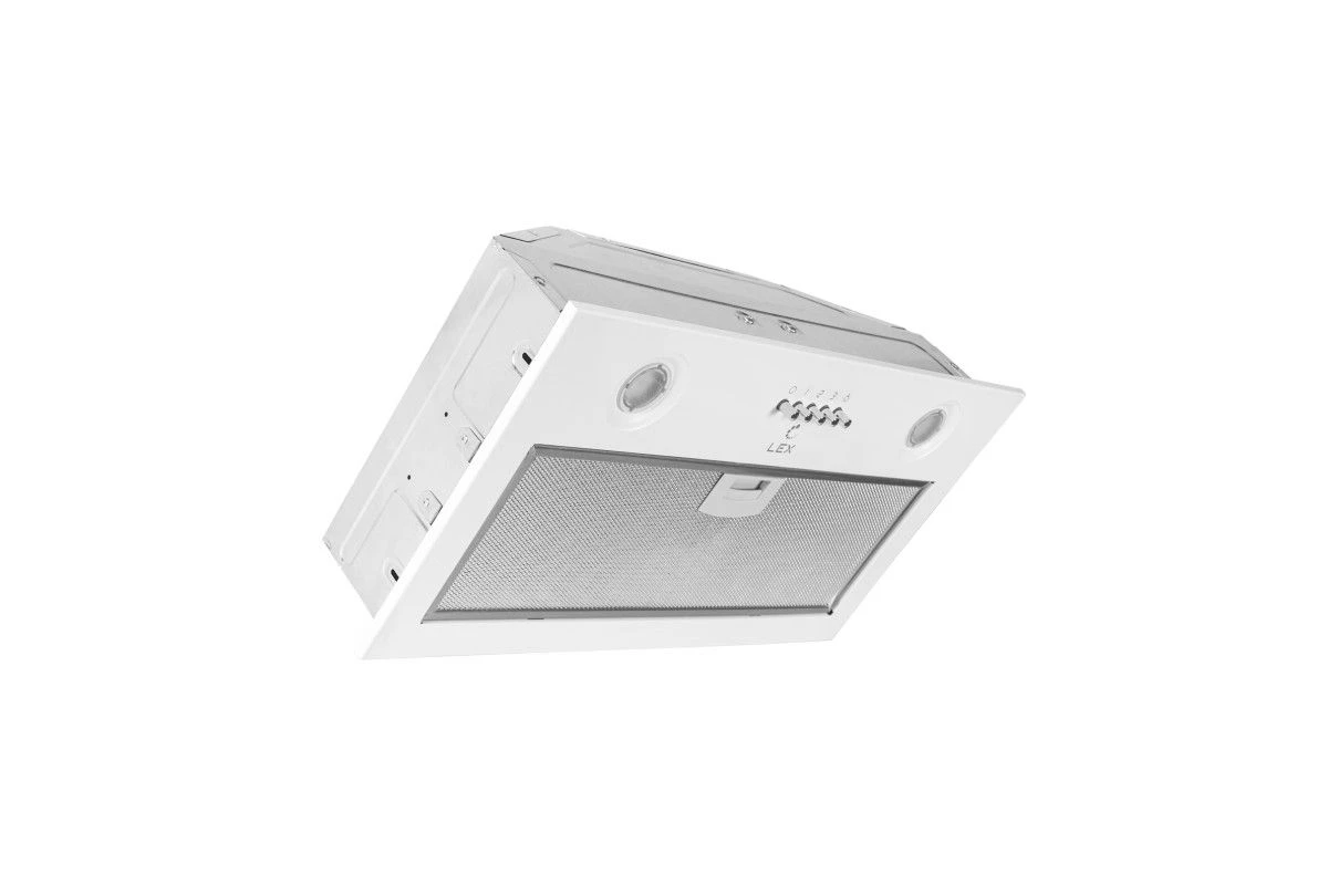 Встраиваемая кухонная вытяжка LEX Ghost 600 White