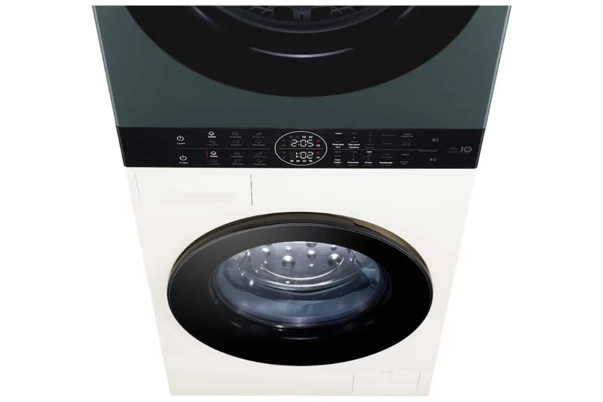 Стирально-сушильная машина LG W4W8LVPK2HM WashTower