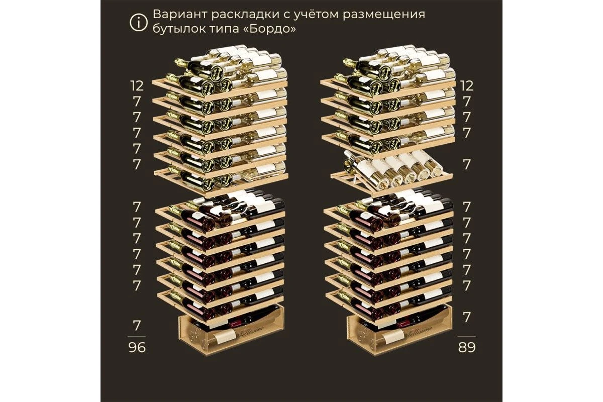 Винный шкаф Meyvel MV95-KST2 (Slim)