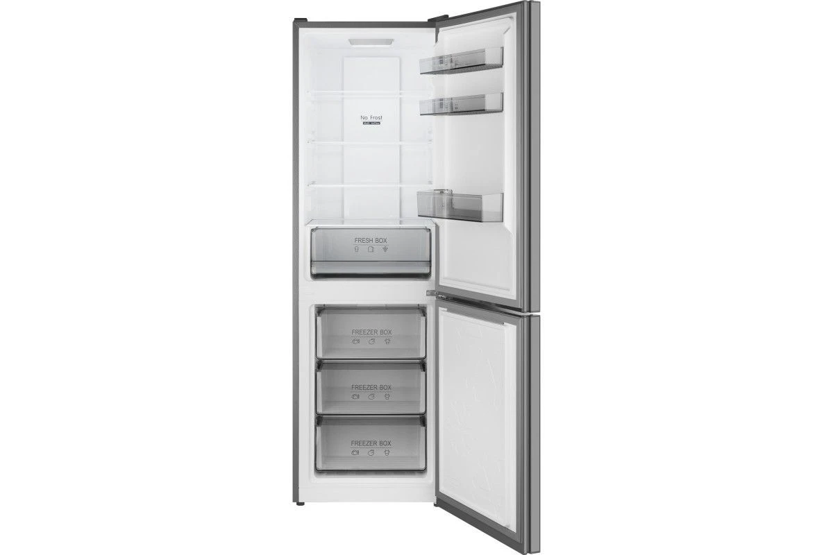 Отдельностоящий холодильник с инвертором Weissgauff WRK 185 Total NoFrost Inverter Beige Glass