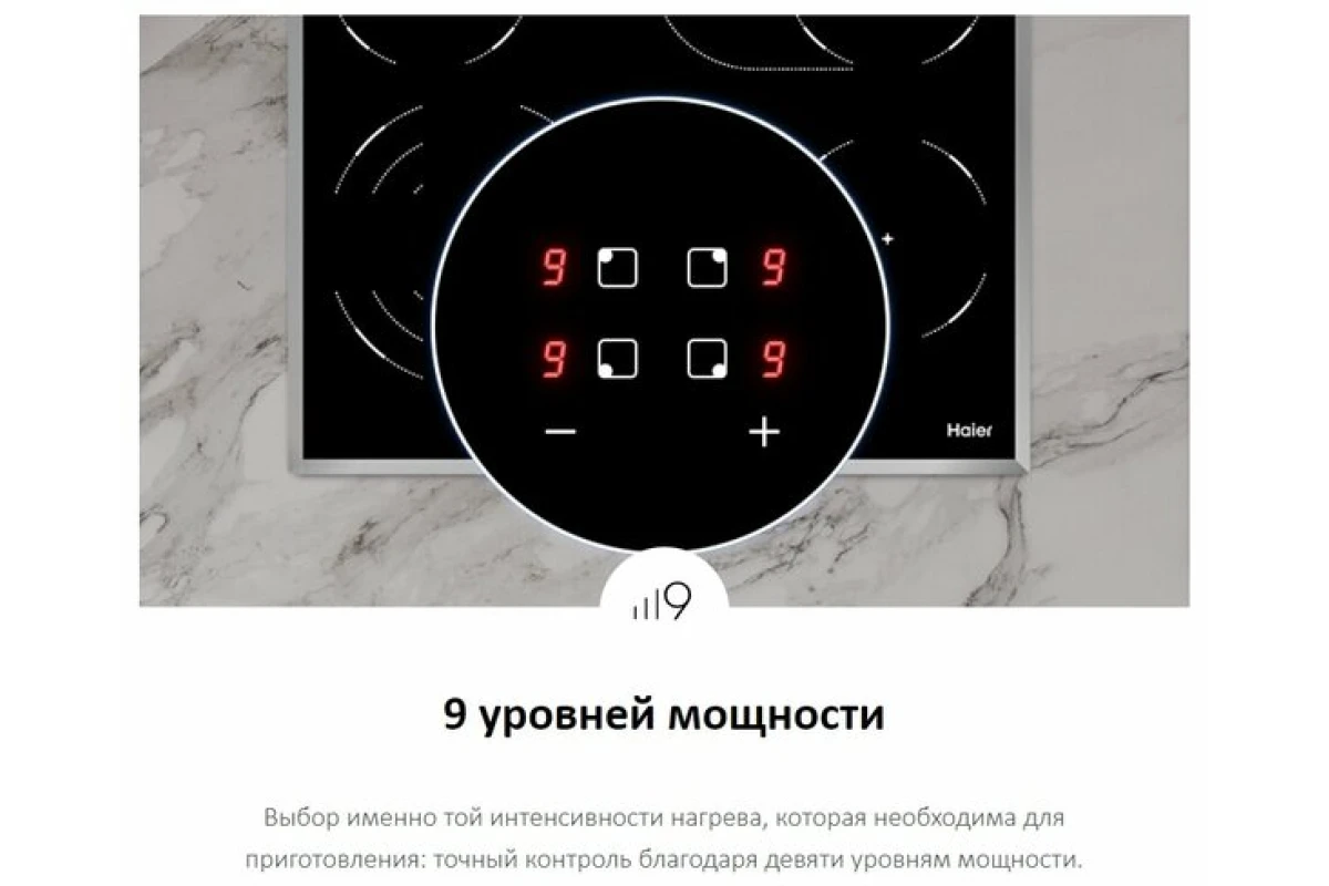 Стеклокерамическая варочная поверхность Haier HHY-C64TOFB