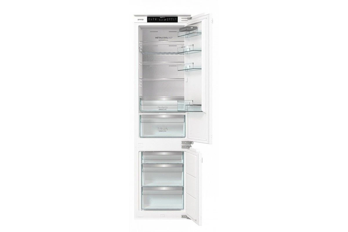 Встраиваемый двухкамерный холодильник Gorenje NRKI519E82WF