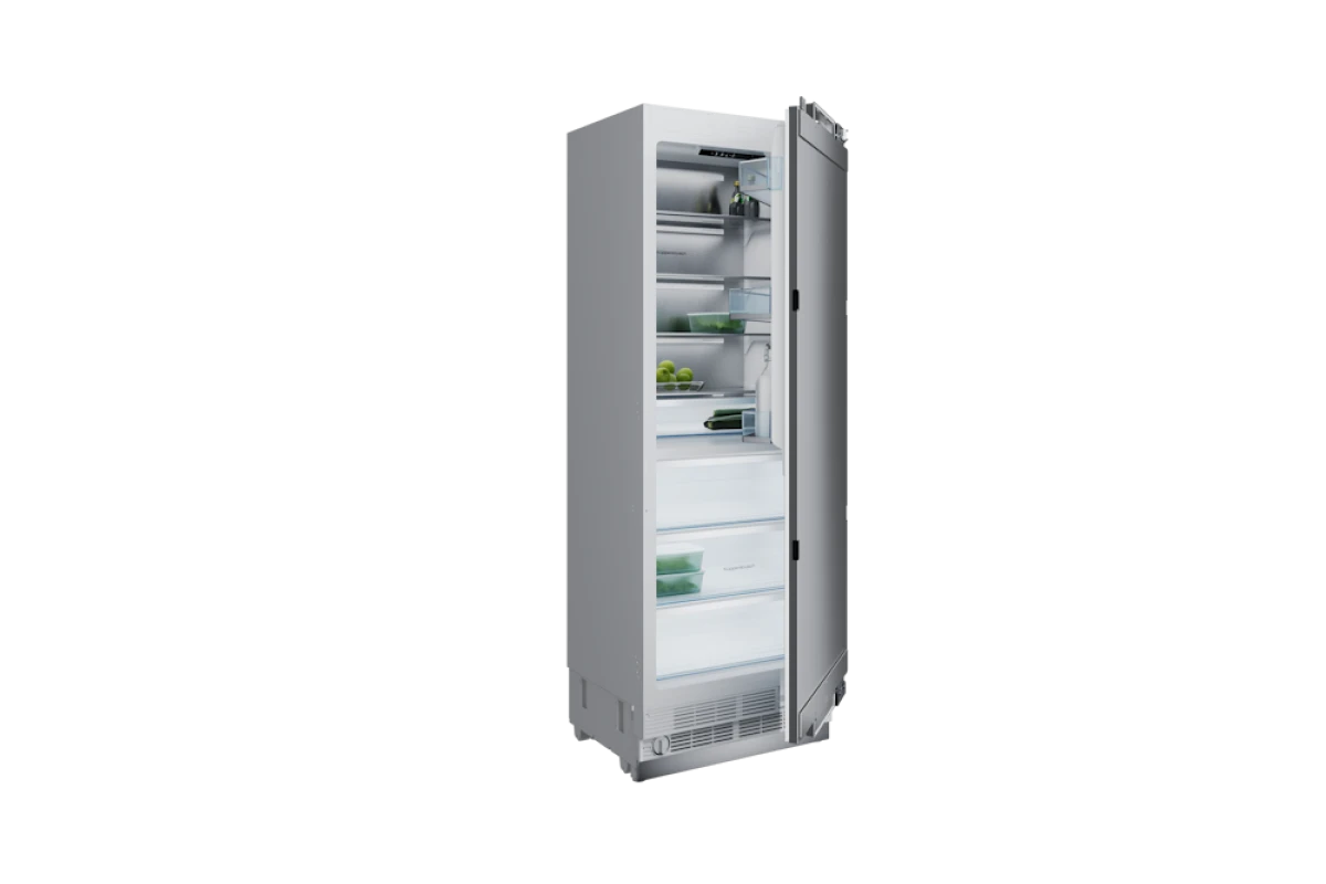 Встраиваемая холодильная камера Kuppersbusch FKFX 9800.0i -E с дверью из нержавеющей стали