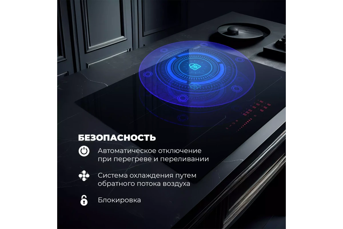 Индукционная варочная панель DeLonghi SLI 604 RUS