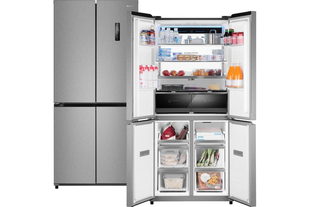 Отдельностоящий холодильник с инвертором Weissgauff WCD 450 XNF Built-in