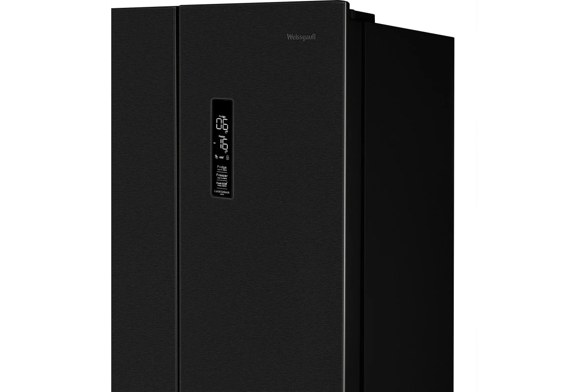 Отдельностоящий холодильник с инвертором Weissgauff WCD 450 XB NoFrost Inverter