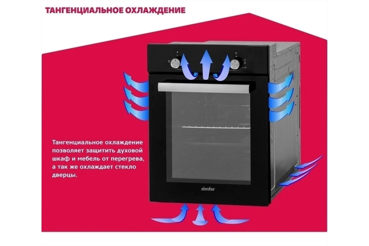 Электрический духовой шкаф Simfer B4EB56001