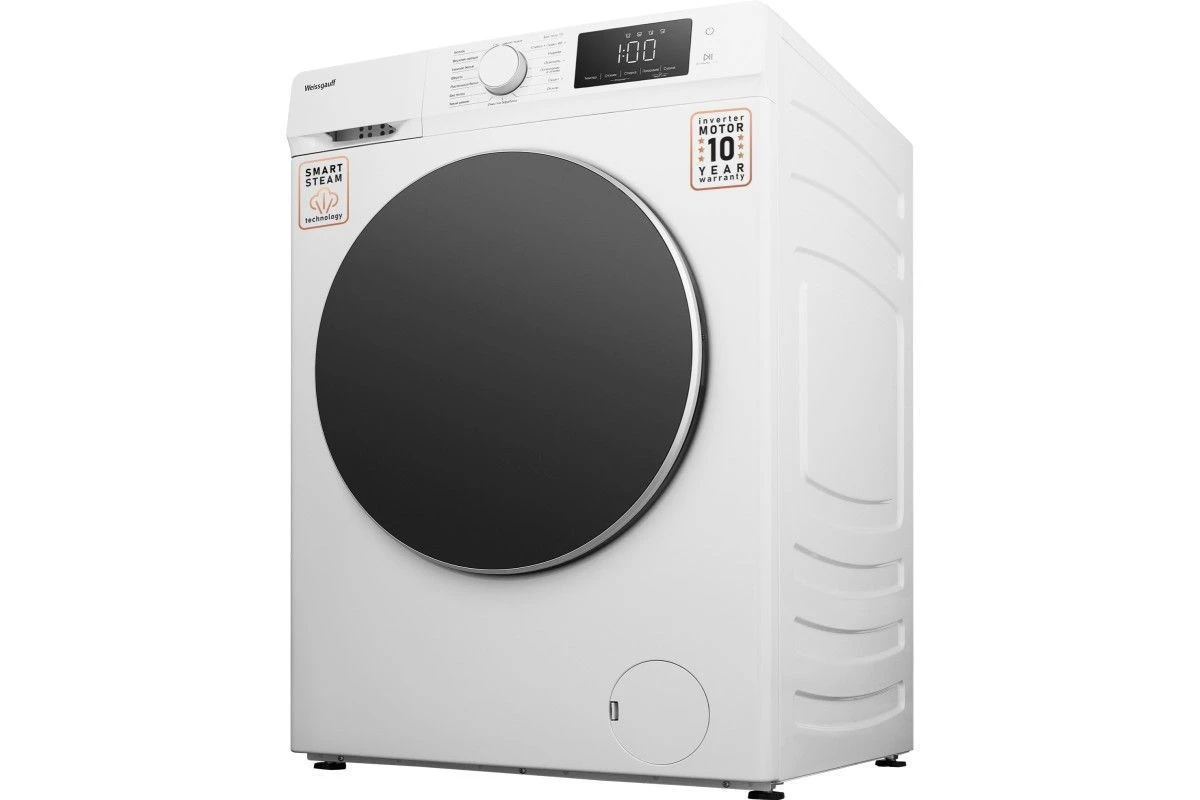 Cтиральная машина с сушкой Weissgauff WMD 61212 Inverter Steam