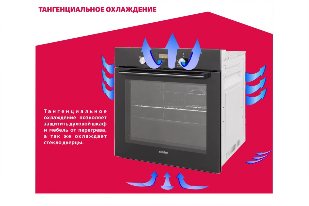 Электрический духовой шкаф Simfer B6EB560001