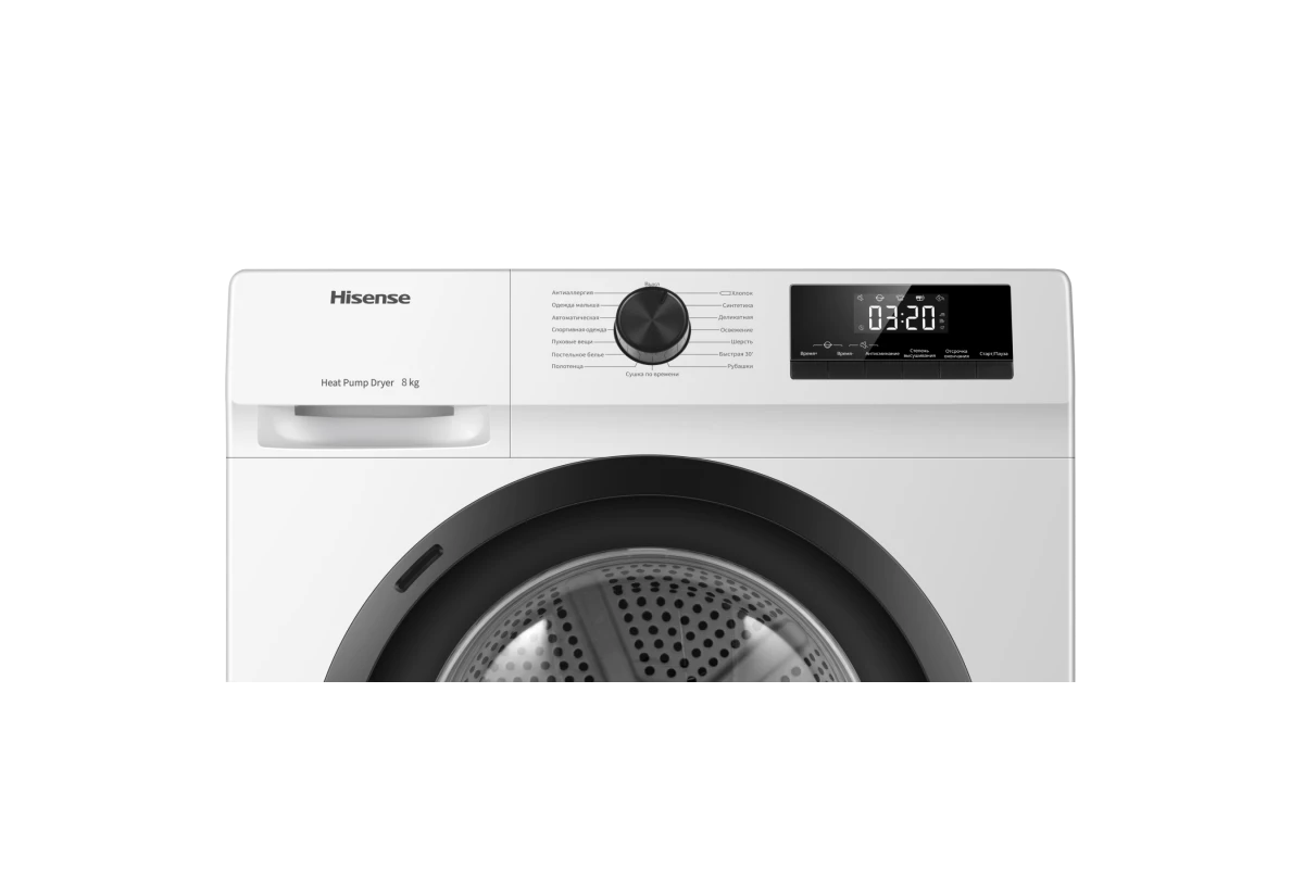 Сушильная машина Hisense DHQE800BW2
