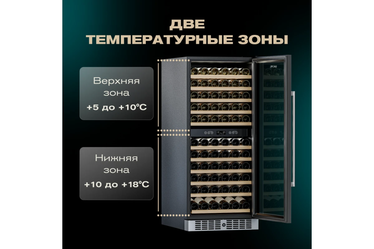 Винный шкаф Meyvel MV116-KST2