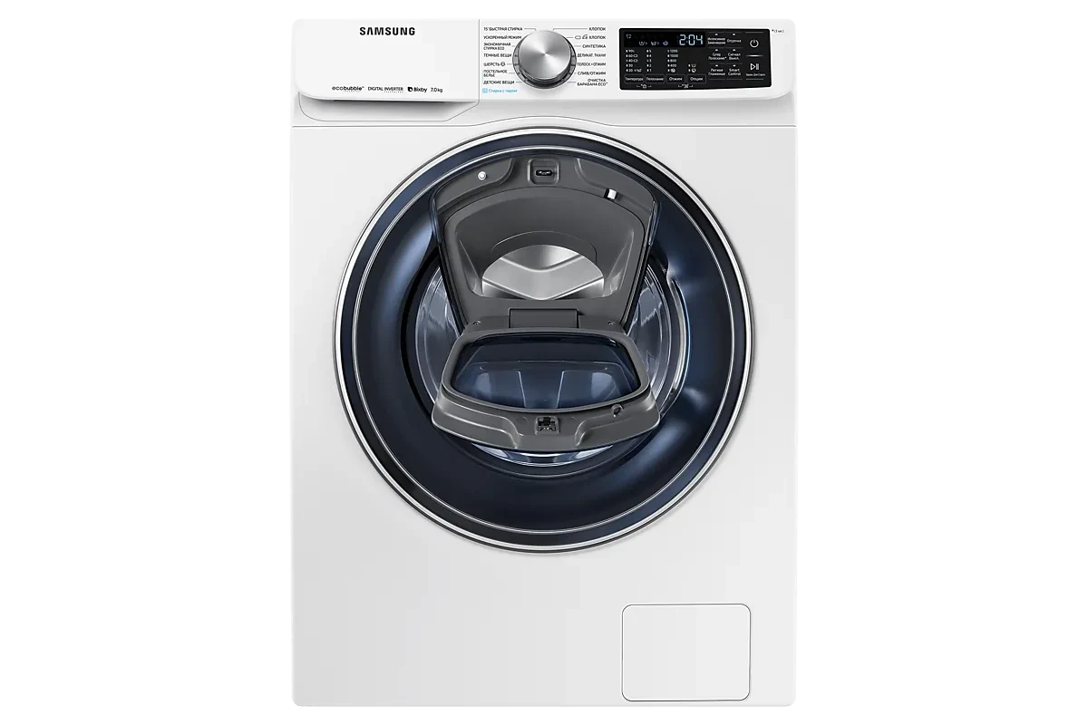 Стиральная машина Samsung WW70R62LVTWDLP (AddWash и Eco Bubble)