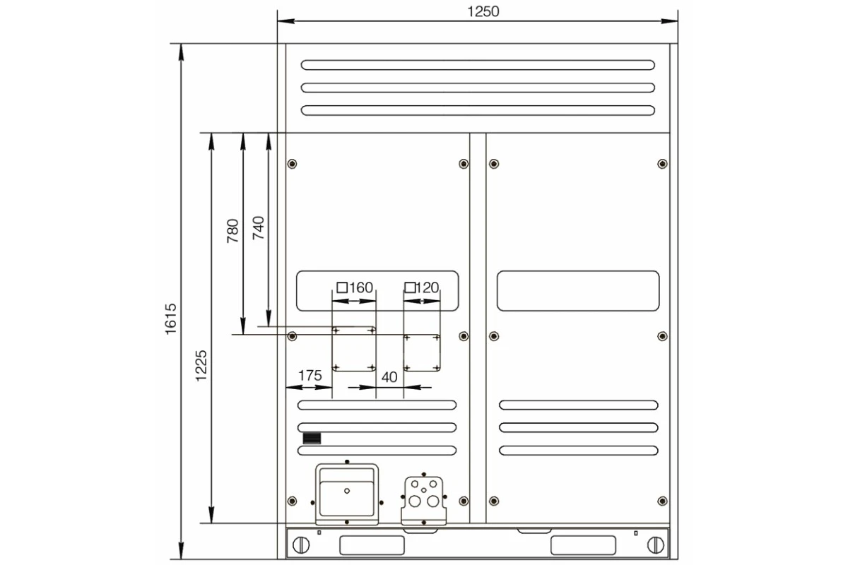 Канальный кондиционер Excon CR-01-4423
